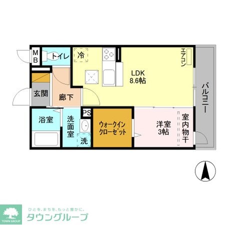 プレシャスガーネットの物件間取画像